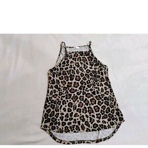Stylish Leopard Print Women's Tank Top